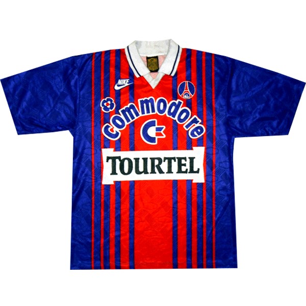 Tailandia Camiseta Paris Saint Germain Primera Equipación Retro 1993 1994 Azul